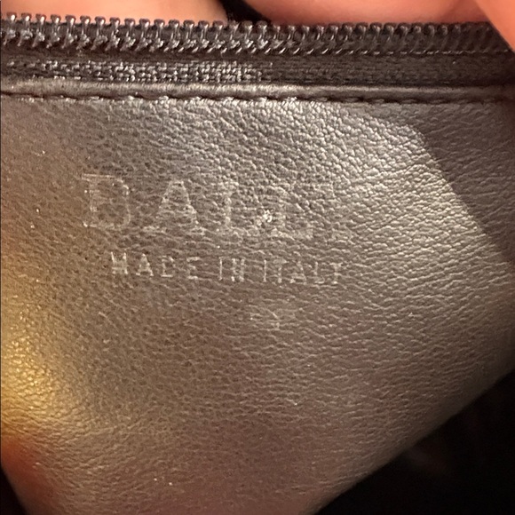 Bally Black and Red Leather Vintage Backpack main image 7